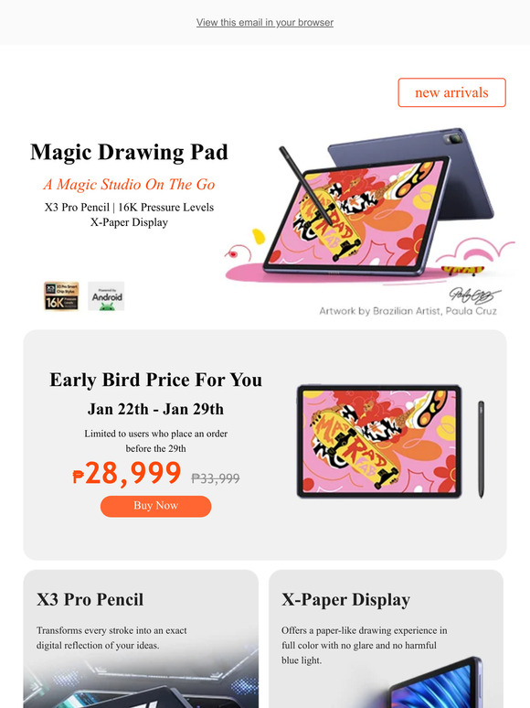 XPPEN TECHNOLOGY CO: XPPen Introduces World's Leading Magic Drawing Pad ...