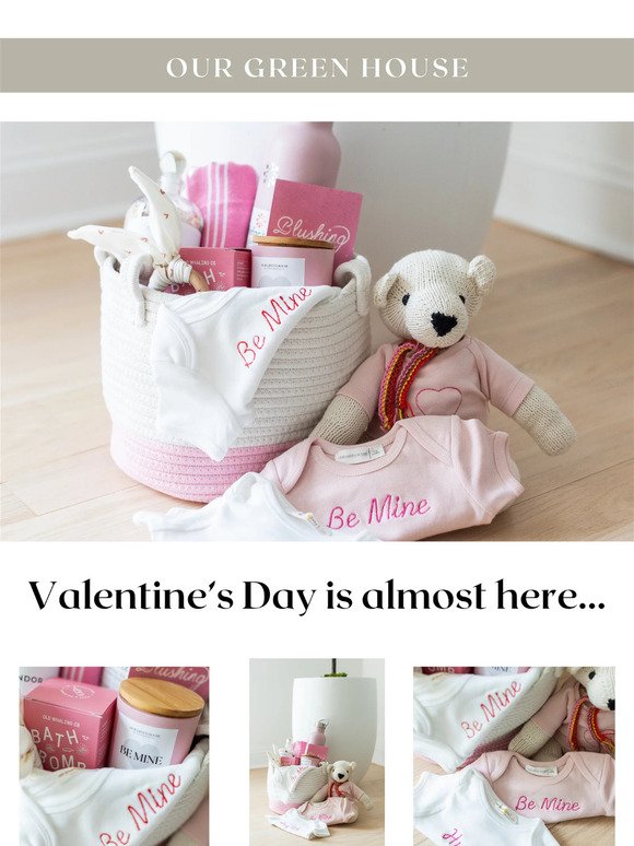 Unwrap Love with our Valentine's Day Baskets!