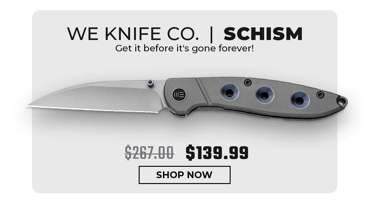 WE Knife Co. Schism
