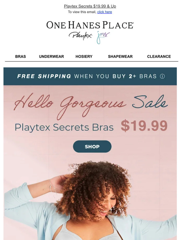 Hanes Email Newsletters Shop Sales, Discounts, and Coupon Codes