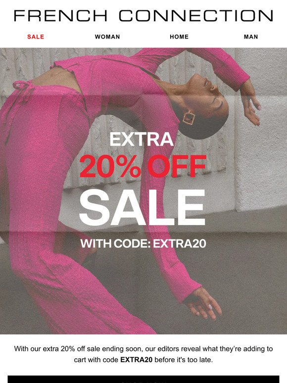 Extra 20% off sale | Top picks not to miss