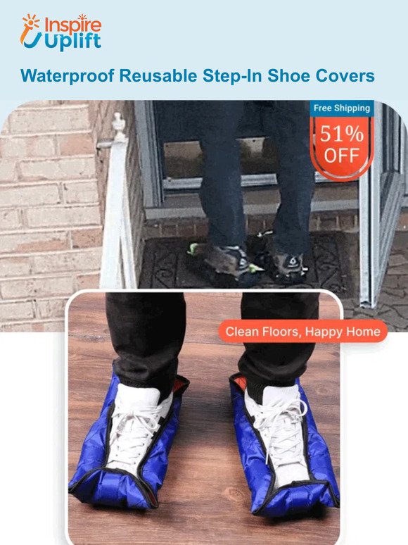 Keep Floors Spotless with Easy Shoe Covers!