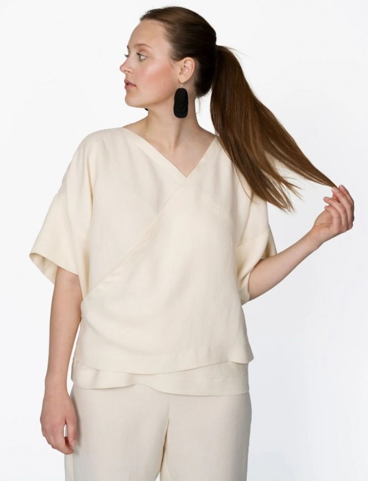 The Assembly Line Sewing Pattern Wrap Top & Dress