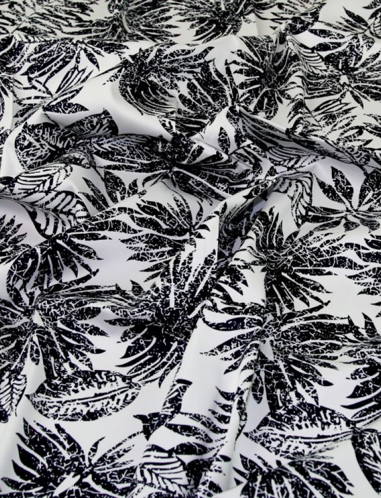 Woven Stretch Cotton Sateen Fabric