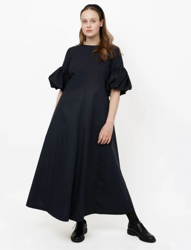 The Assembly Line Sewing Pattern Balloon Sleeve Dress