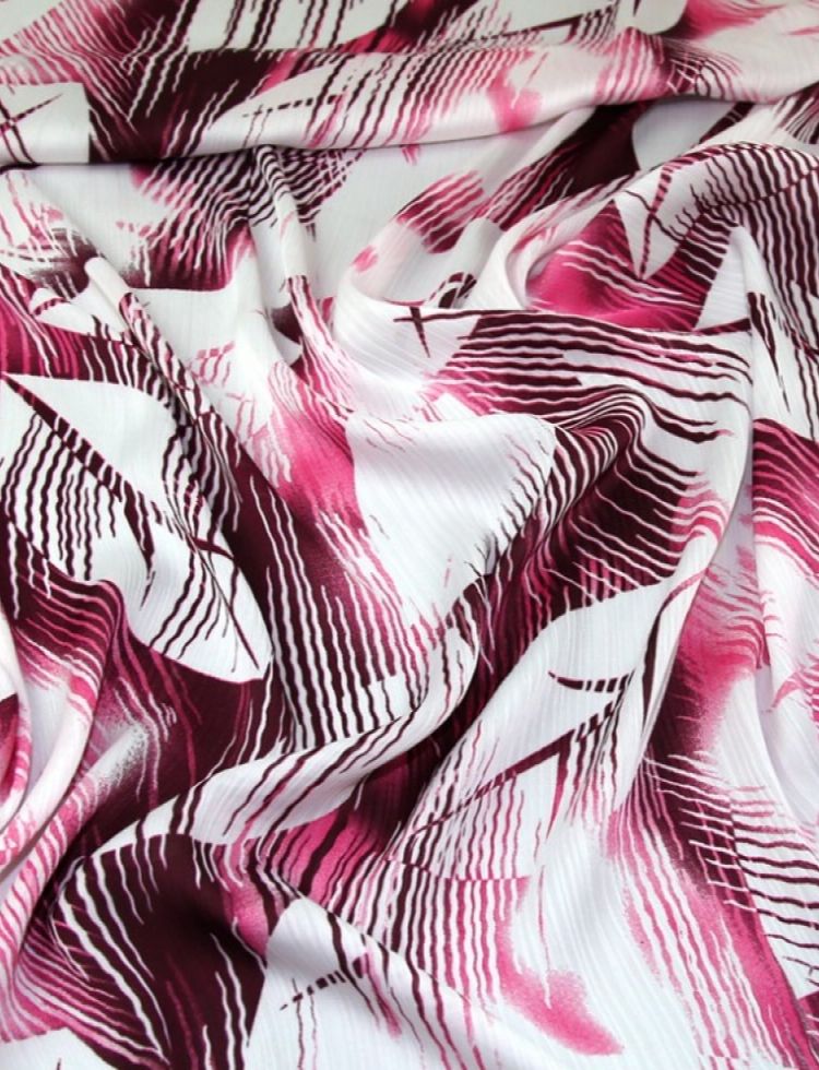 Crinkle Satin Fabric