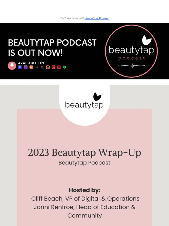 Beauytap Podcast: 2023 Wrap-Up