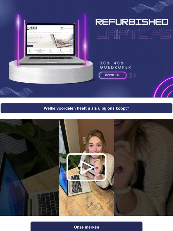 Dit is waarom u voor een refurbished laptop moet gaan!