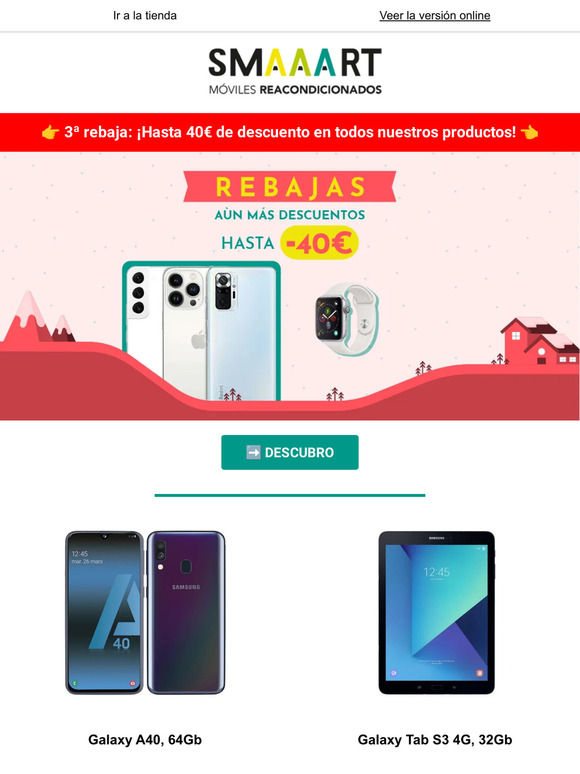 🎁 ¡Aprovecha la 3ª rebaja para cambiar a productos reacondicionados!