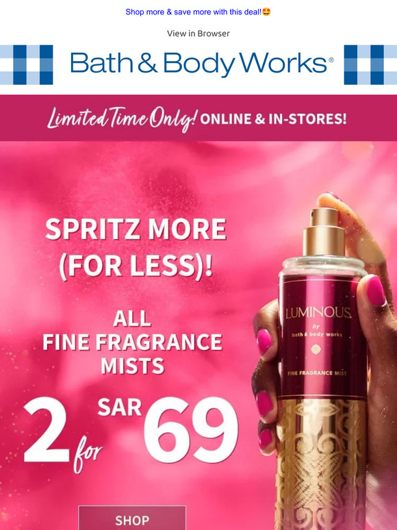 Bath & Body Works KSA Email Newsletters: Shop Sales, Discounts, and ...
