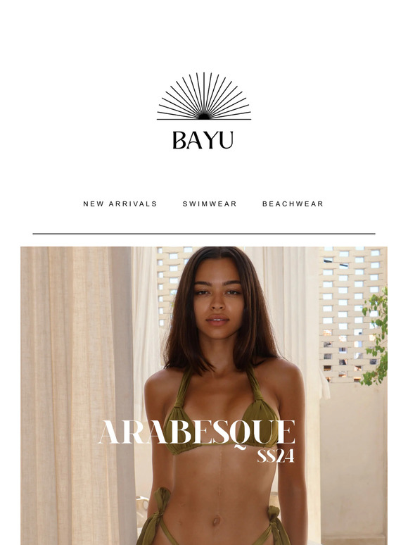 introducing: "Arabesque" SS24 now live! 💞