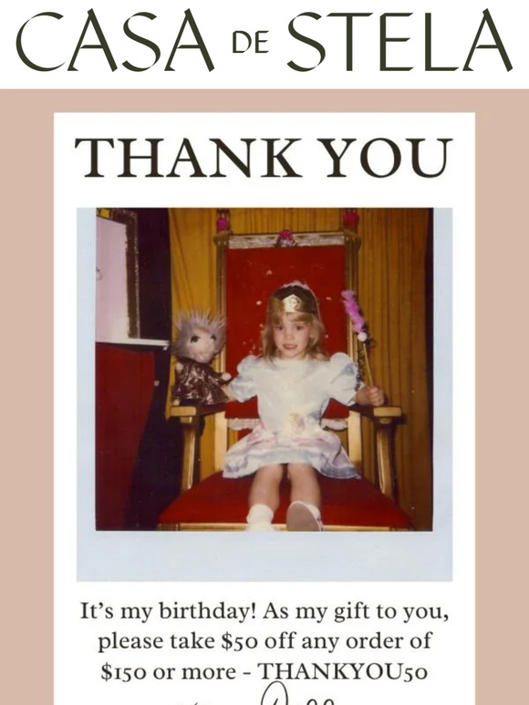 It's My Birthday!!  🎂