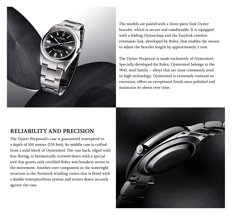 Watches of Switzerland Rolex Oyster Perpetual Essence of the Oyster