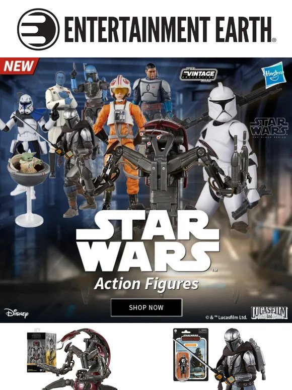 New Star Wars Figs Just Landed - Explore Now