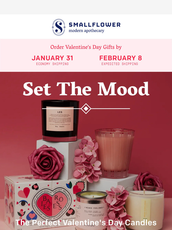 Smallflower Set The Mood With Valentine’s Day Candles 💗 Milled