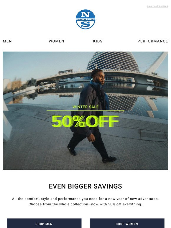 Don't forget: 50% off everything