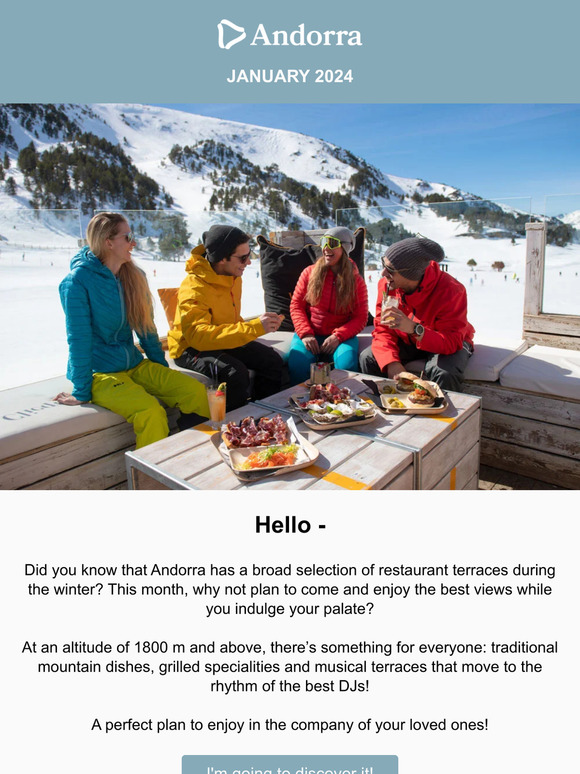 —, Plan your winter with us!