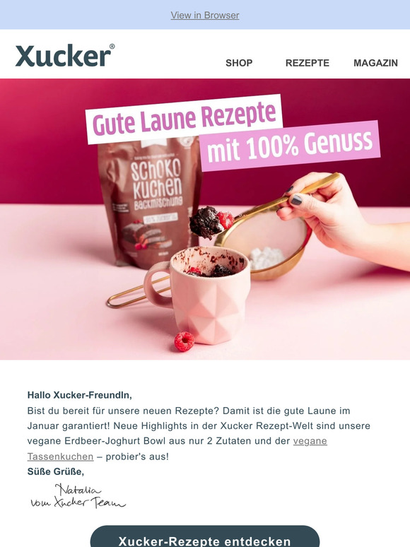 Neue Xucker-Rezepte: einfach, vegan und lecker! 🌱