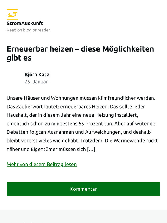 Erneuerbar heizen – diese Möglichkeiten gibt es