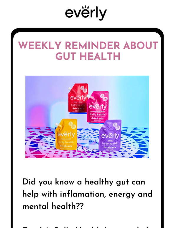 All about gut health! ✨
