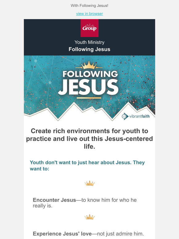 Discover a new, participant-centered, highly engaging youth curriculum...