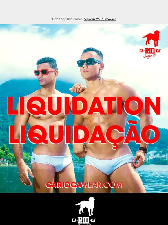 🔥CA-RIO-CA Sunga Co. LIQUIDATION | 25% OFF Sale items 💣