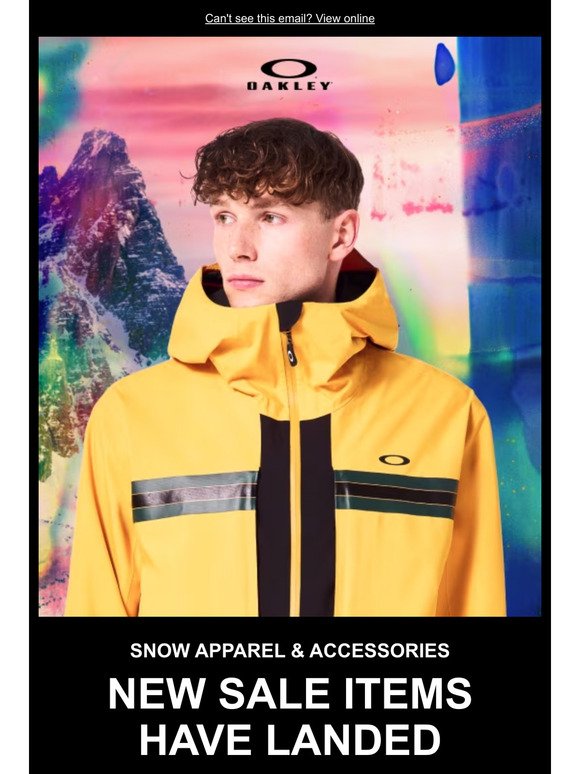 Just landed: Up To 50% Off Snow Apparel & Accessories 
