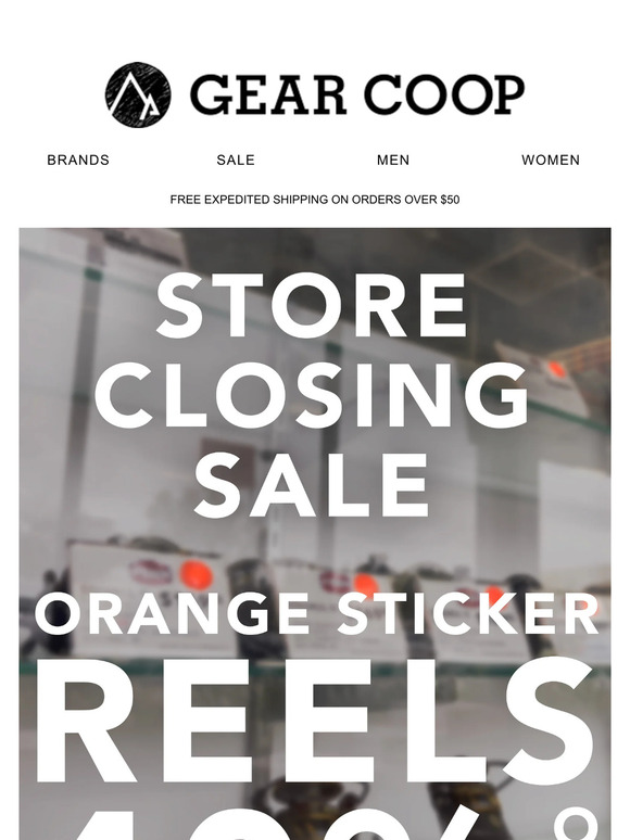 Save 40% On Fishing Reels at Gear Coop's Store Closing Sale