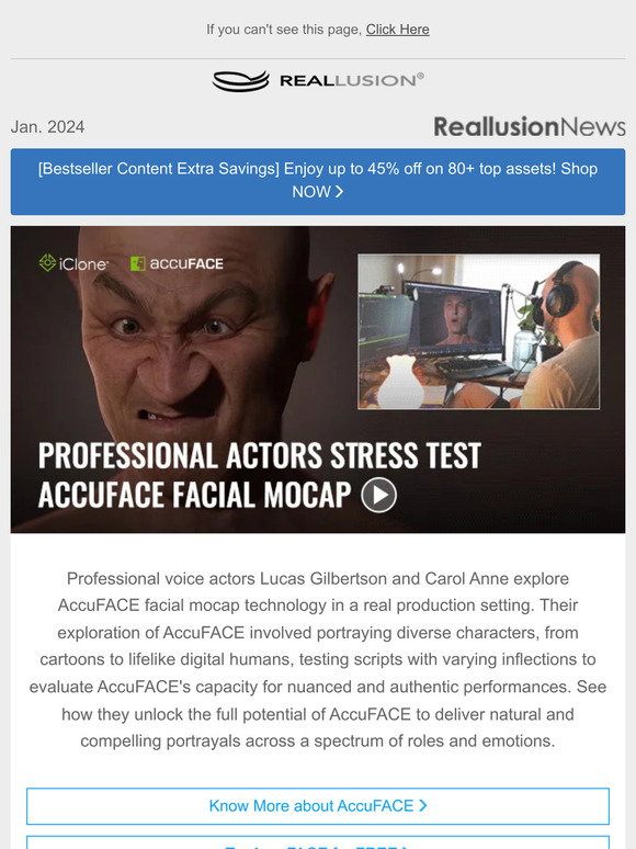 Reallusion: STRESS TESTING! AccuFACE Facial Mocap for portraying ...