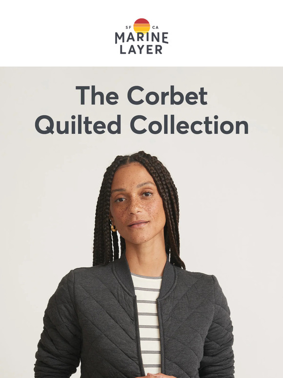 Marine Layer Meet the new quilted styles on the block. Milled
