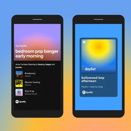 Spotify Daylists are regularly updated playlists based on niche music and microgenres you listen to at particular times during the day or on specific days of the week.