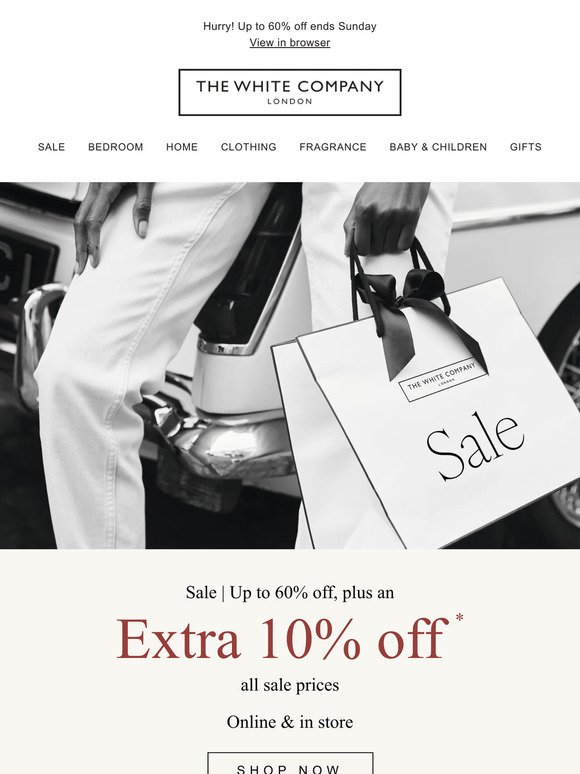 Sale on sale | Take an extra 10% off