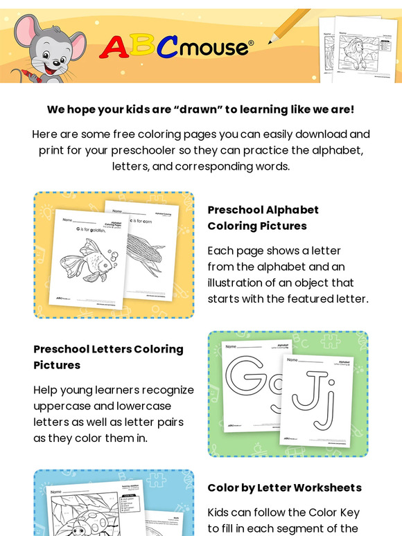 FREE Coloring Pages! Milled