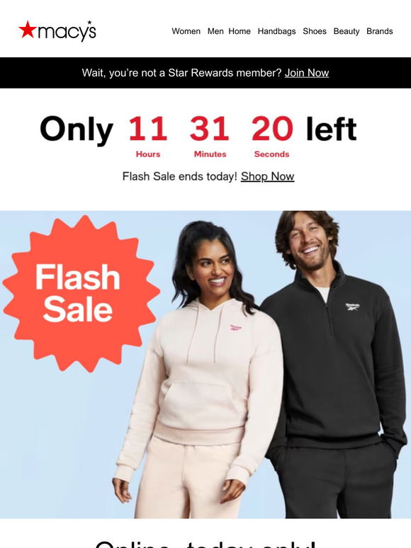 Macy's: 40-50% off clearance + extra 20% off! Shop now & save big