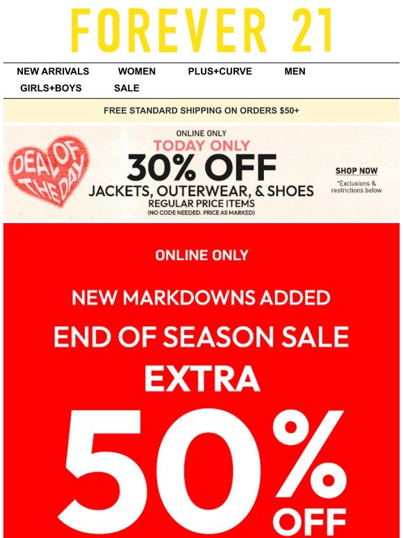 Unlock Extra Savings: 50% Off Sale Now!