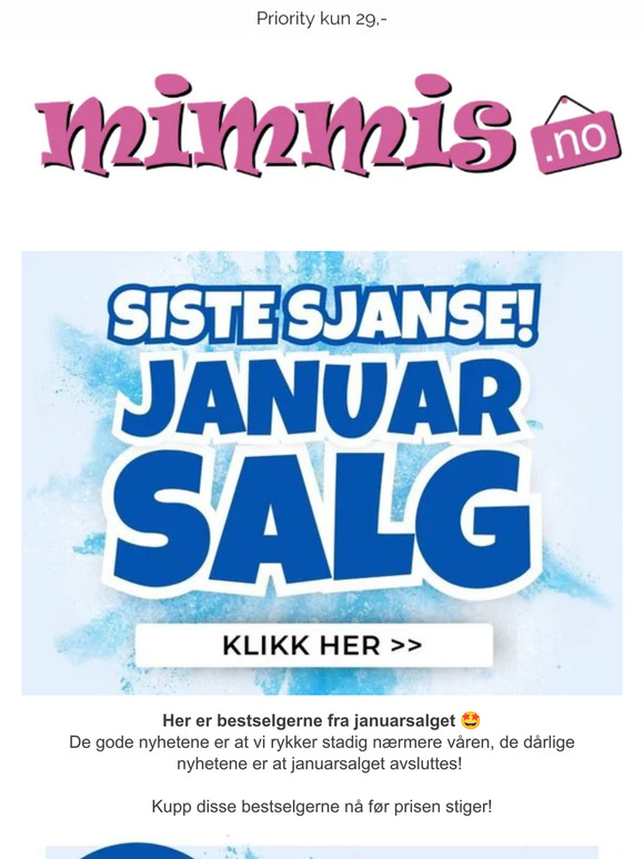 IKKE gå glipp av disse tilbudene!