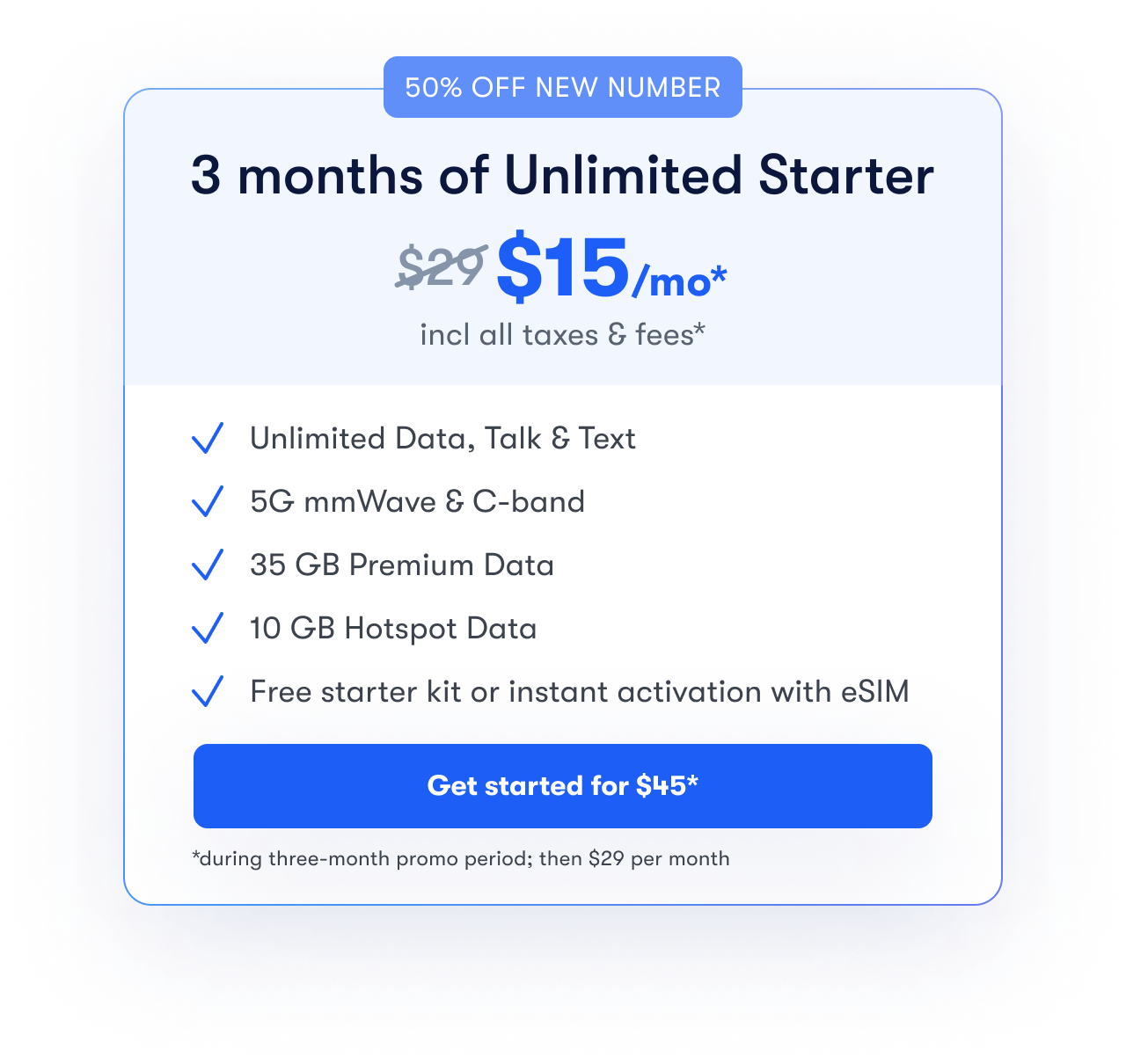 Unlimited Starter