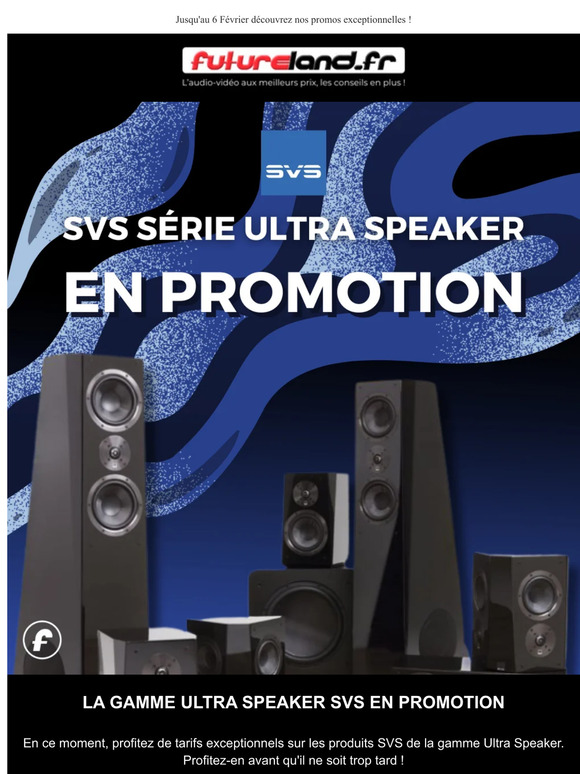 Les enceintes SVS Ultra en promotion exceptionnelle !🔥