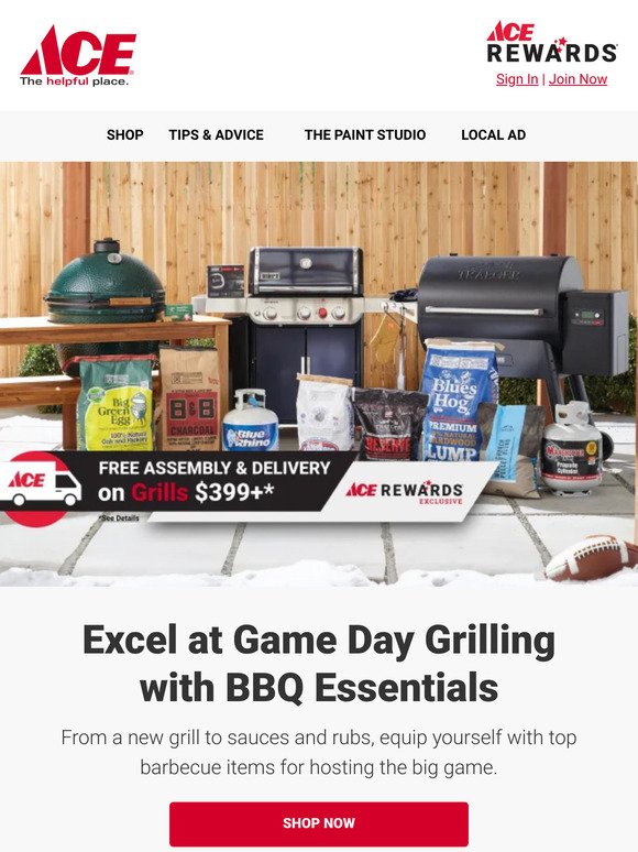Ace Your Gameday Grilling 🏈
