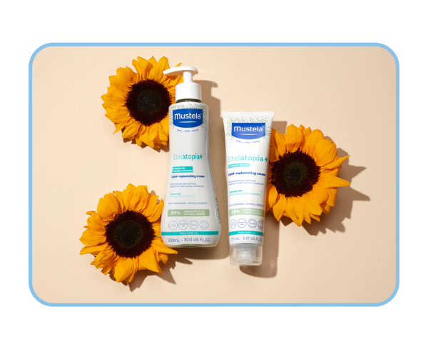 Mustela makes bath time relaxing with eczema-friendly products.