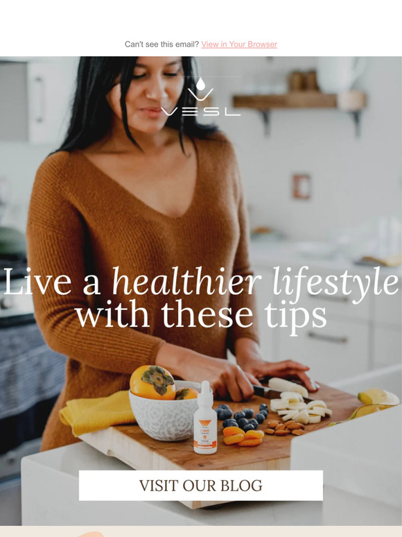 Live a healthier and happier life