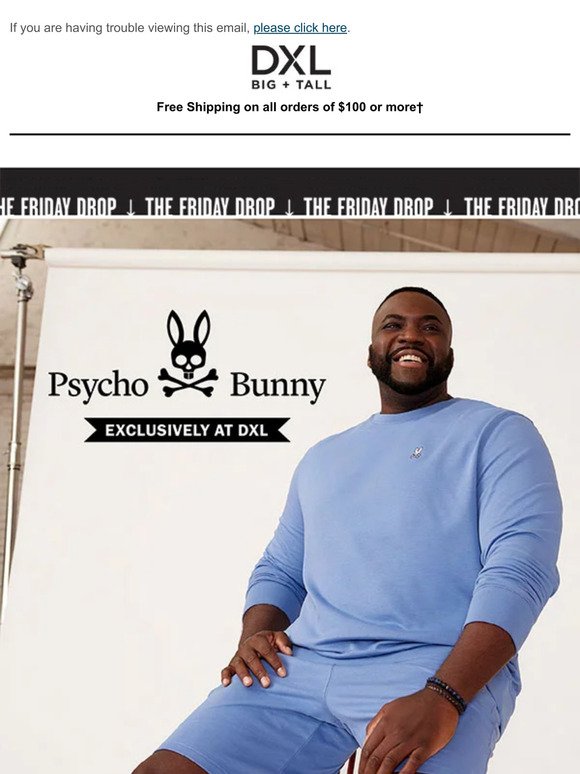 The Friday Drop: New Psycho Bunny, Only Here.