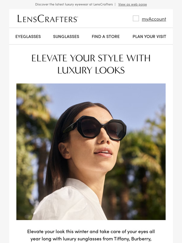 LensCrafters Brighten up your look with designer styles Milled
