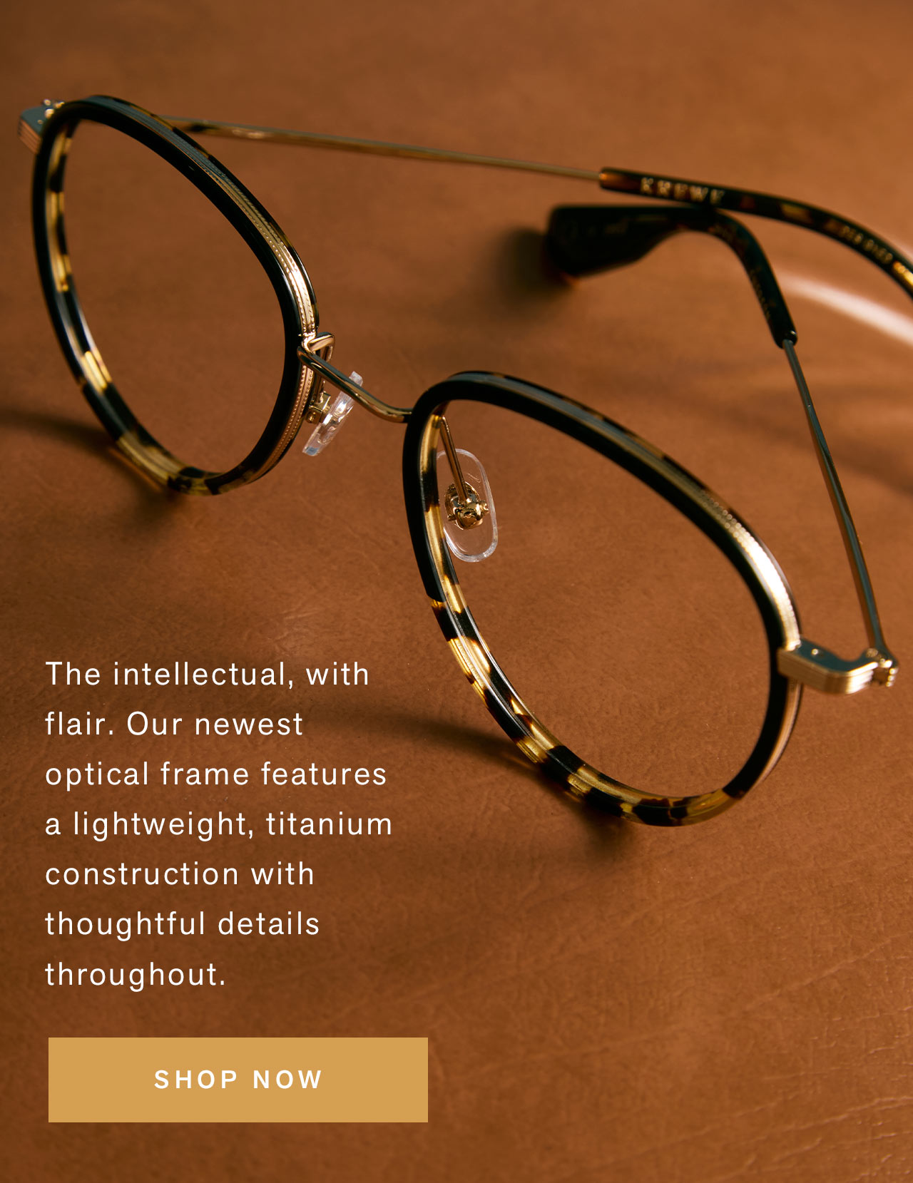 Krewe Emerson Optical Eyelgasses Krewe: IN FOCUS: EMERSON | Milled main image 3
