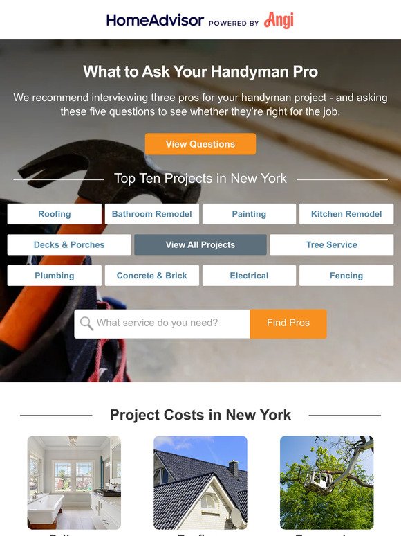 5 Questions to Ask Handyman Pros