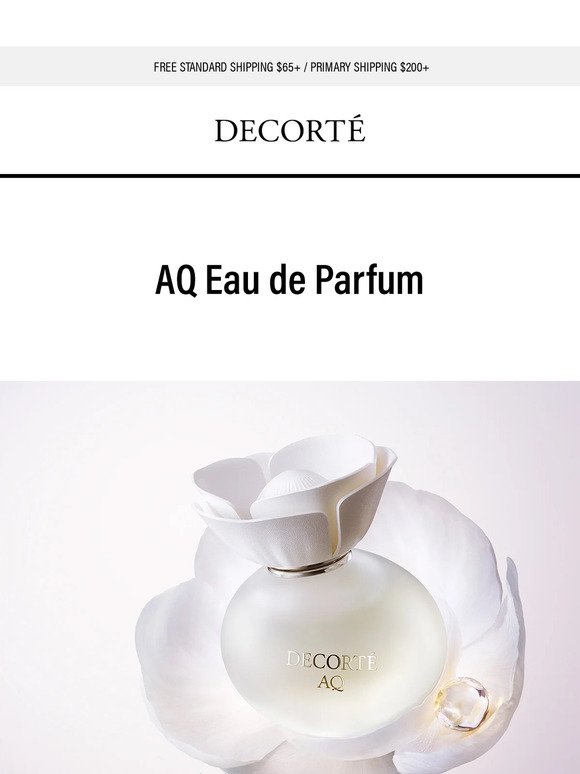Back in Stock: AQ Eau de Parfum