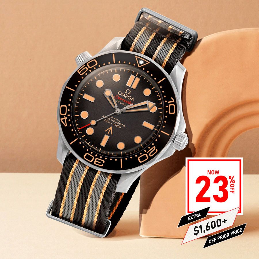 Authentic Watches 007 JAMES BOND OMEGA MEN'S WATCH 🔽 EXTRA 1,600+ OFF