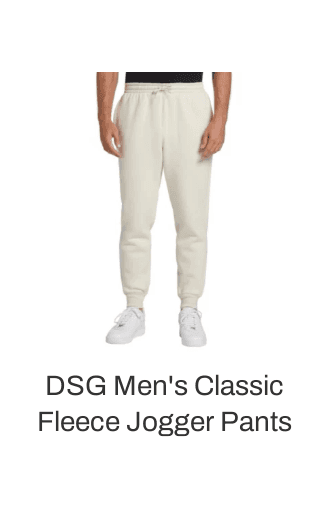 DSG Men's Classic Fleece Jogger Pants