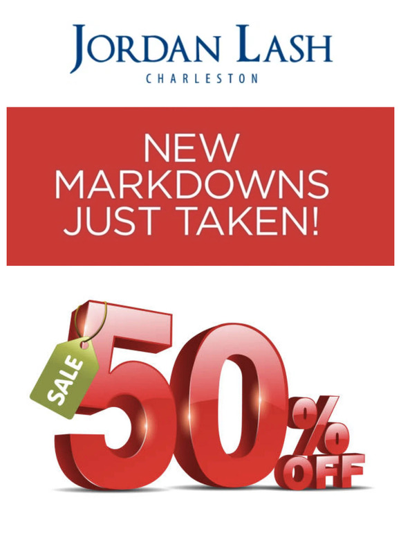 NEW MARKDOWNS - 50% off 😜