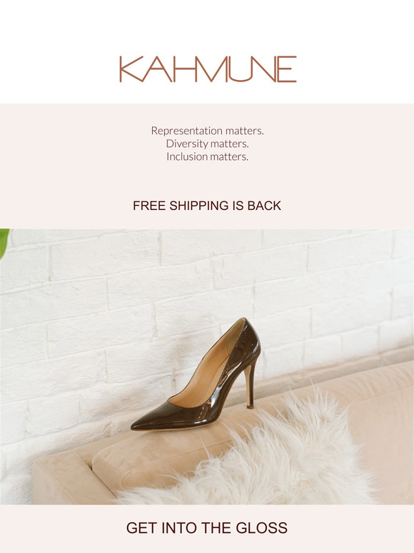 When was the last time you found a patent shoe in your hue?